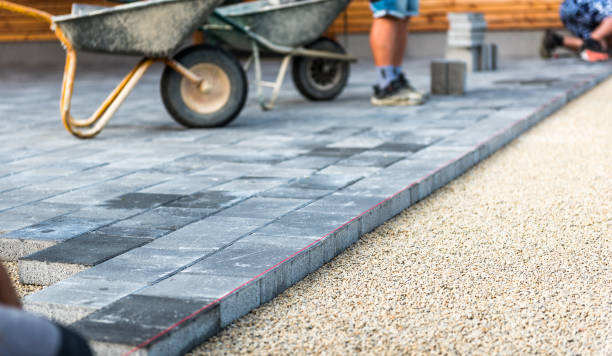 Residential Paver Driveway in Mckinleyville, CA